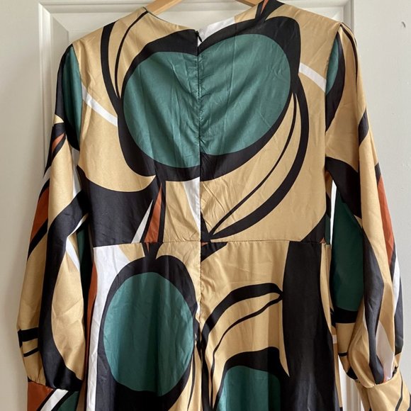 OC Order Plus Long Sleeve Maxi Dress NWT Size Small - Picture 8 of 10